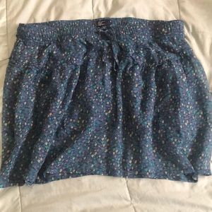 AEO floral skirt
